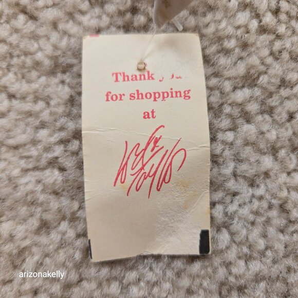 NWT Vintage Wool Parrot Rosella Scarf Perry Ellis Bird - Picture 7 of 10